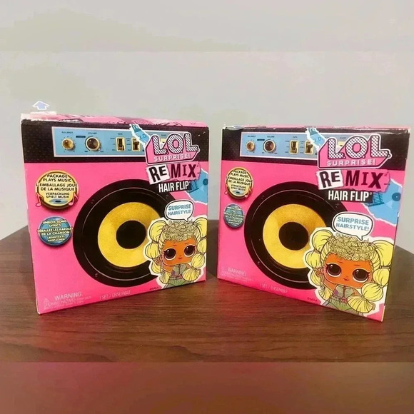 *2 FOR $20* 🧸LOL Remix Hair flip dolls bundle of 2 - Picture 2 of 4
